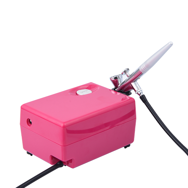 Compresseur à aérographe à 3 vitesses avec kit d'aérographe pour le maquillage et l'art nail